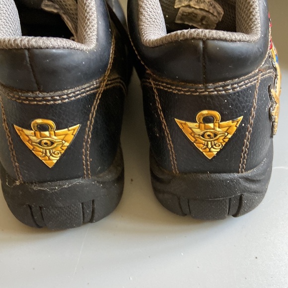 Kazuki Short boots for size 13 kid with yu gi oh cartoon - Picture 2 of 4
